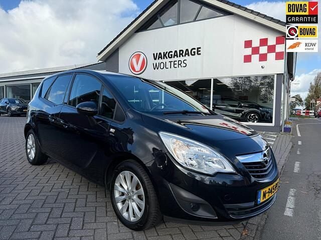 Zwart (metallic) Occasion 2013 Opel Meriva MPV | € 6.950 (Eerlijke prijs) - Afbeelding 1/4