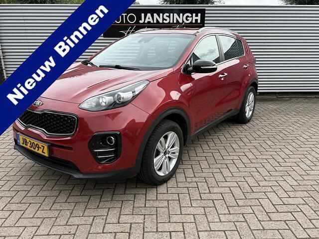 Rood Gebruikt 2016 Kia Sportage First Edition SUV | € 13.900 (Eerlijke prijs) - Afbeelding 1/4