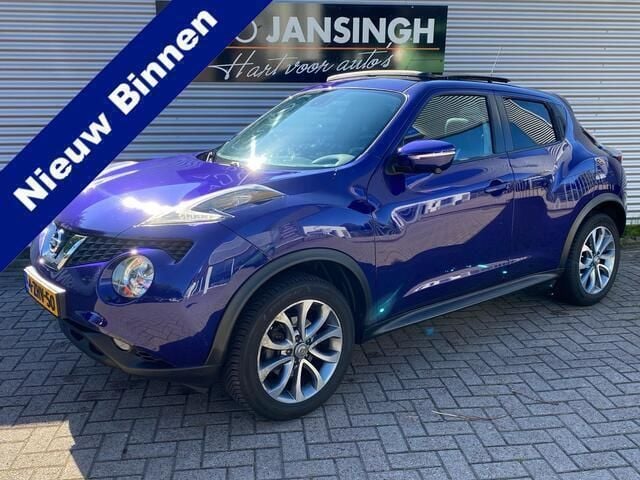 Blauw Gebruikt 2014 Nissan Juke S SUV | € 10.900 (Iets duurder) - Afbeelding 1/4