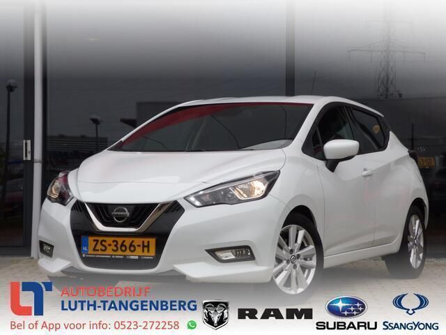 Wit Gebruikt 2020 Nissan Micra N-Connecta Hatchback | € 14.950 (Iets duurder) - Afbeelding 1/4