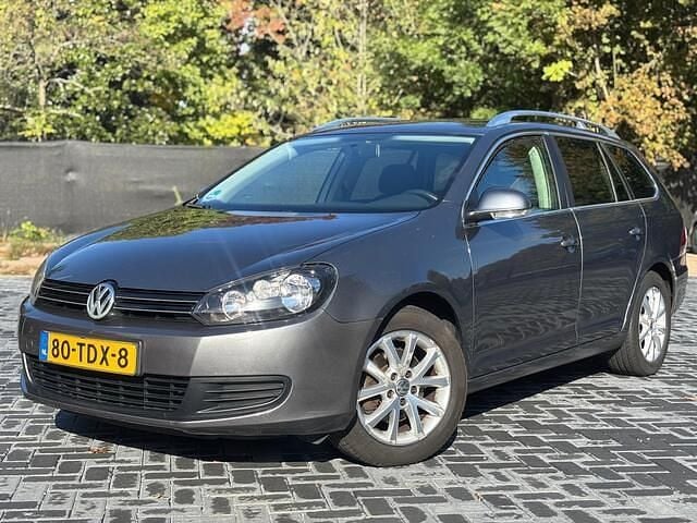 Grijs Gebruikt 2012 VW Golf VII Comfortline Stationwagen | € 5.995 (Super prijs) - Afbeelding 1/4