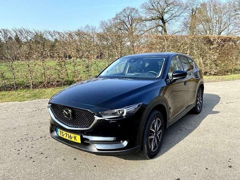 Zwart Gebruikt 2018 Mazda CX-5 Exclusive-Line SUV | € 18.999 (Super prijs) - Afbeelding 1/4