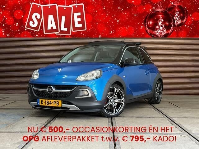 Blauw Gebruikt 2017 Opel Adam Rocks S Hatchback | € 9.990 (Super prijs) - Afbeelding 1/4