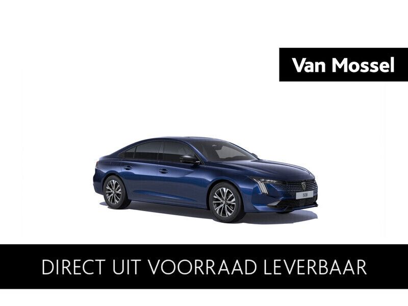 Blauw Nieuw 2025 Peugeot 508 Allure Sedan | € 47.656 (Iets duurder) - Afbeelding 1/4