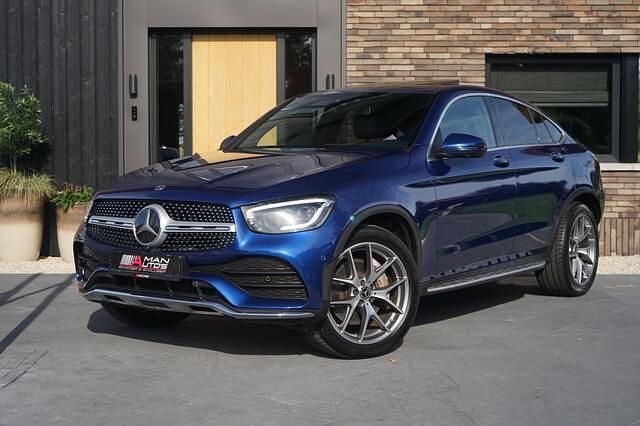 Blauw Gebruikt 2019 Mercedes GLC300 AMG MPV | € 39.850 - Afbeelding 1/4
