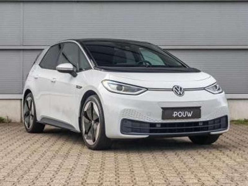 Wit Gebruikt 2020 VW ID.3 Hatchback | € 19.900 (Iets duurder) - Afbeelding 1/4