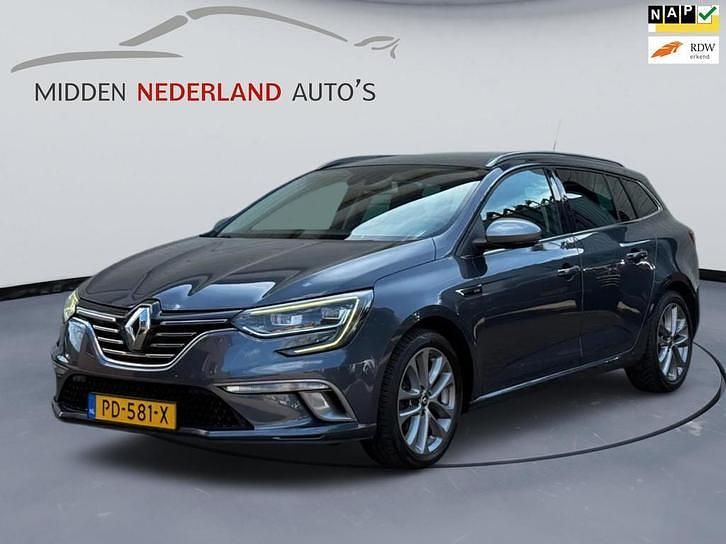 Occasion Renault Mégane GT Line GT-Line 132 PK (97 kW) 2017 Grijs, metallic lak Stationwagen