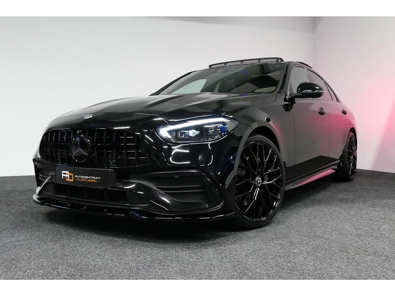 Occasion Mercedes C63S AMG AMG line 313 PK (230 kW) 2023 Zwart Sedan
