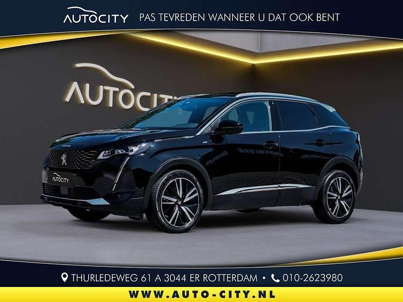 Zwart, metallic lak Gebruikt 2022 Peugeot 3008 GT SUV | € 26.950 (Eerlijke prijs) - Afbeelding 1/4