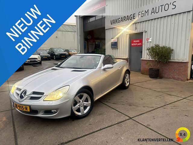 Grijs Gebruikt 2004 Mercedes SLK200 Cabriolet | € 9.950 (Iets duurder) - Afbeelding 1/4