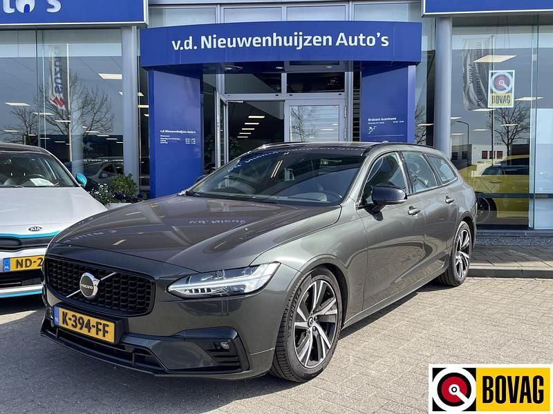 Grijs Gebruikt 2020 Volvo V90 Inscription Stationwagen | € 23.950 (Eerlijke prijs) - Afbeelding 1/4