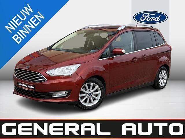Oranje Gebruikt 2017 Ford Grand C-Max Titanium MPV | € 8.450 (Goede deal) - Afbeelding 1/4