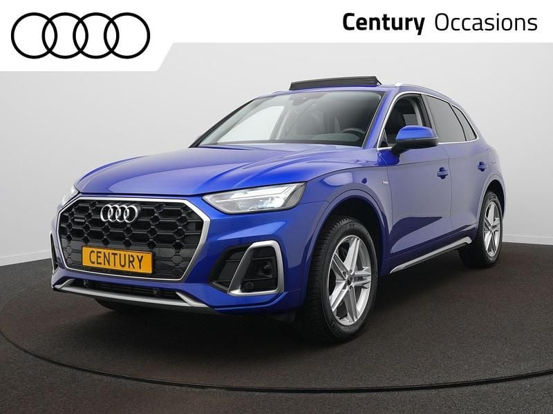Blauw Gebruikt 2022 Audi Q5 Competition SUV | € 46.900 (Goede deal) - Afbeelding 1/4