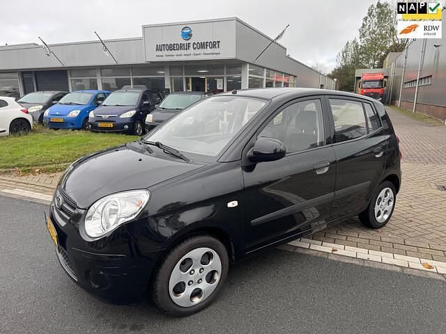 Zwart Gebruikt 2008 Kia Picanto Hatchback | € 2.499 (Eerlijke prijs) - Afbeelding 1/4