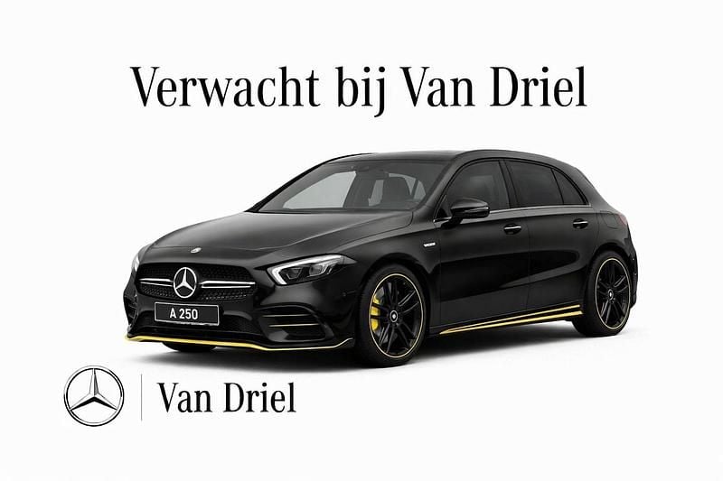 Occasion Mercedes A250 AMG line 225 PK (165 kW) 2018 Zwart (metallic) Hatchback