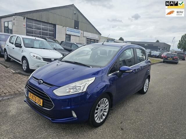 Blauw Occasion 2014 Ford B-MAX Titanium MPV | € 1.999 - Afbeelding 1/4