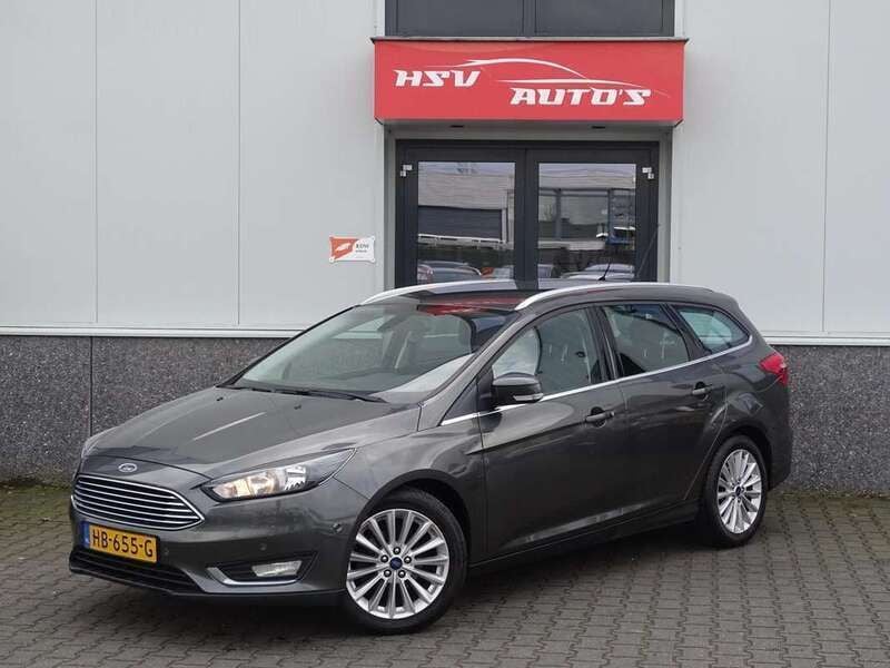 Grijs Gebruikt 2015 Ford Focus Titanium Stationwagen | € 7.999 (Eerlijke prijs) - Afbeelding 1/4