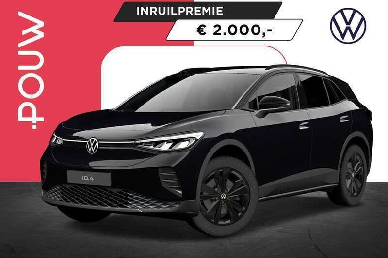 Zwart Nieuw 2025 VW ID.4 Edition SUV | € 42.950 - Afbeelding 1/4
