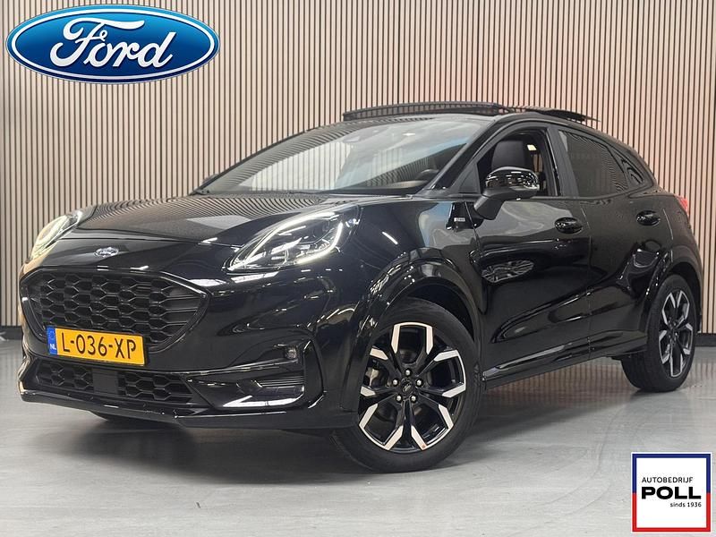 Zwart Occasion 2021 Ford Puma ST-Line X SUV | € 22.895 (Eerlijke prijs) - Afbeelding 1/4