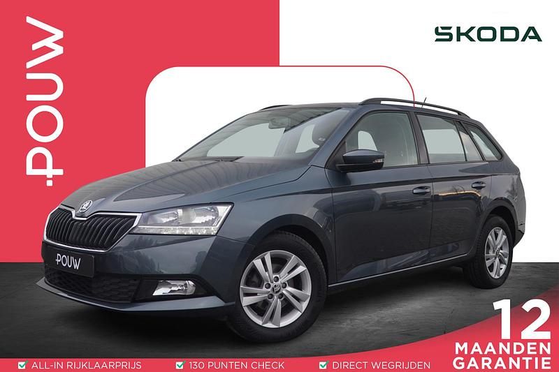 Occasion Skoda Fabia Ambition 95 PK (69 kW) 2021 Grijs Stationwagen