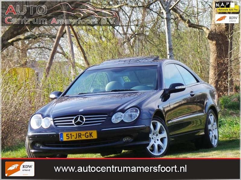 Blauw Gebruikt 2002 Mercedes CLK320 Elegance Coupé | € 5.949 (Iets duurder) - Afbeelding 1/4