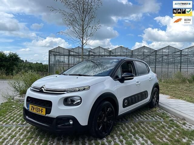 Wit Gebruikt 2017 Citroën C3 PureTech Hatchback | € 8.499 (Goede deal) - Afbeelding 1/4