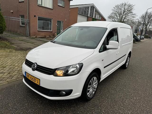 Wit (metallic) Occasion 2014 VW Caddy Maxi MPV | € 4.800 (Eerlijke prijs) - Afbeelding 1/4