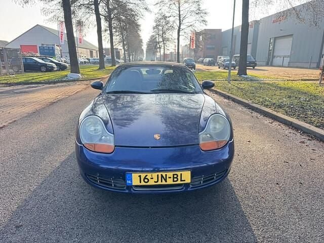 Occasion Porsche Boxster S 252 PK (185 kW) 2002 Blauw (metallic) Cabriolet