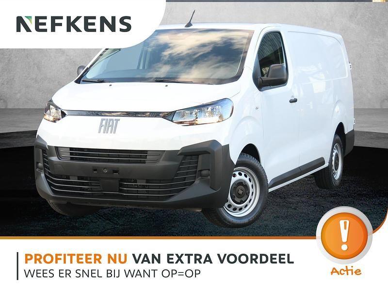 Wit Nieuw 2024 Fiat Scudo S MPV | € 26.561 - Afbeelding 1/4