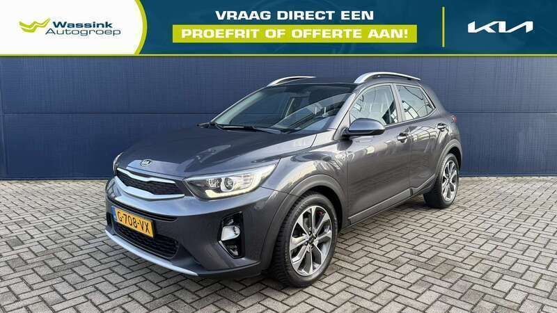 Grijs Gebruikt 2019 Kia Stonic SUV | € 17.900 (Goede deal) - Afbeelding 1/4