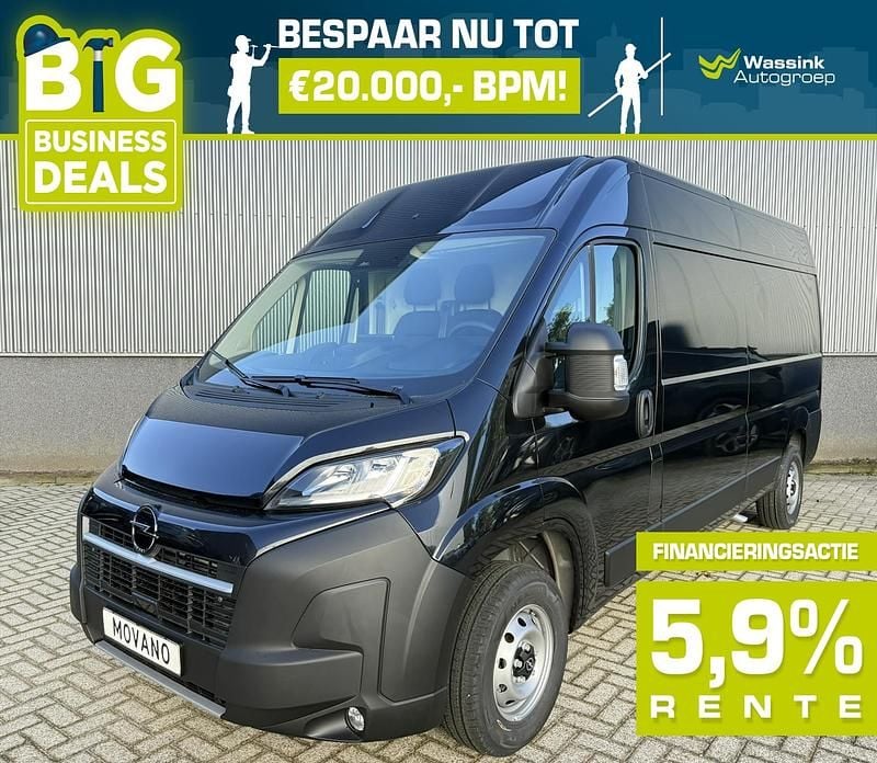 Zwart Occasion 2024 Opel Movano S Van | € 32.199 - Afbeelding 1/4
