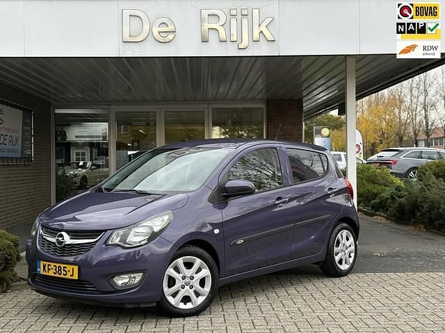 Paars Gebruikt 2016 Opel Karl Edition Hatchback | € 7.245 (Eerlijke prijs) - Afbeelding 1/4