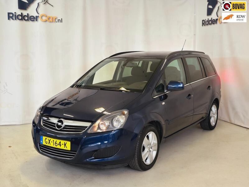 Blauw Gebruikt 2011 Opel Zafira Business MPV | € 7.599 (Eerlijke prijs) - Afbeelding 1/4