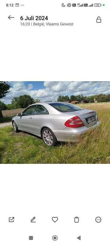 Occasion Mercedes CLK200 Elegance 163 PK (119 kW) 2004 Grijs Cabriolet
