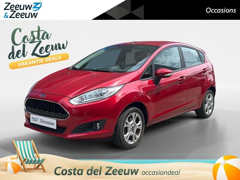 Rood Gebruikt 2017 Ford Fiesta Style Hatchback | € 10.445 (Eerlijke prijs) - Afbeelding 1/4