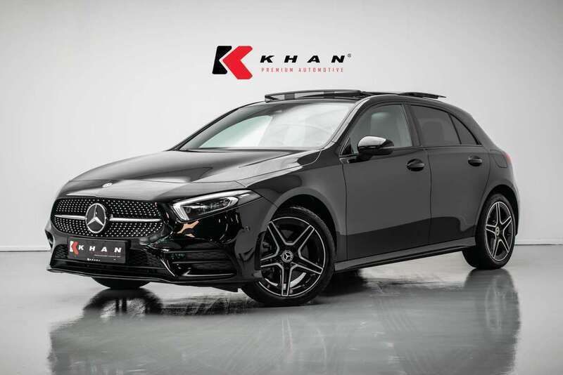 Zwart Gebruikt 2022 Mercedes A250 AMG line Hatchback | € 34.450 (Eerlijke prijs) - Afbeelding 1/4