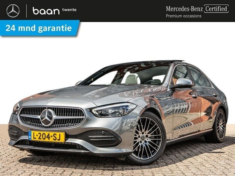 Grijs Gebruikt 2021 Mercedes C200 Luxury Sedan | € 43.500 (Duur) - Afbeelding 1/4