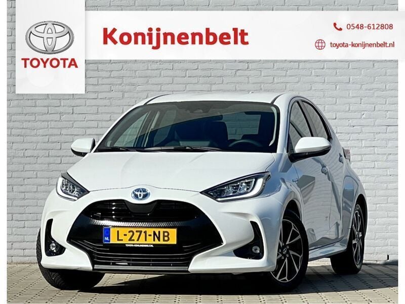 Wit Gebruikt 2021 Toyota Yaris Style Hatchback | € 22.995 (Eerlijke prijs) - Afbeelding 1/4