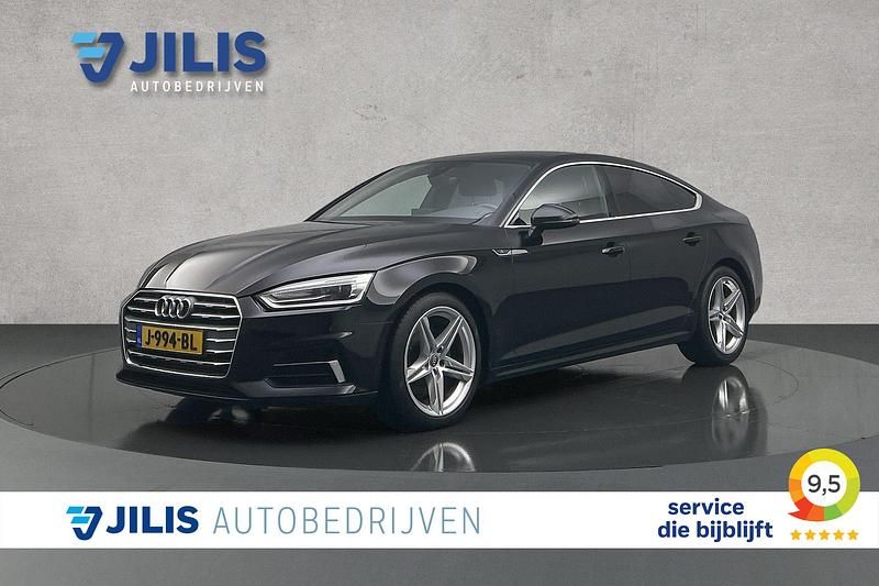 Zwart Occasion 2020 Audi A5 Sportback S-Line Hatchback | € 27.900 (Eerlijke prijs) - Afbeelding 1/4