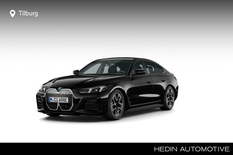 Zwart Nieuw 2025 BMW i4 Comfort Edition Sedan | € 73.642 (Super prijs) - Afbeelding 1/4
