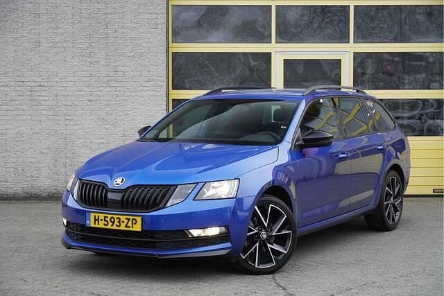 Occasion Skoda Octavia Business Line 150 PK (110 kW) 2020 Blauw Stationwagen