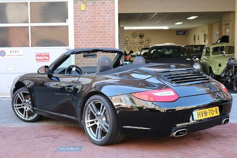 Occasion Porsche 911 Carrera Cabriolet 345 PK (253 kW) 2009 Zwart Cabriolet