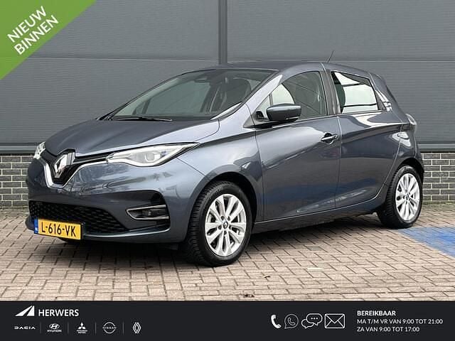 Grijs Occasion 2020 Renault Zoe Intens Hatchback | € 13.435 (Eerlijke prijs) - Afbeelding 1/4