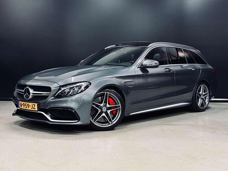 Grijs Gebruikt 2017 Mercedes C63 AMG AMG Stationwagen | € 55.950 (Goede deal) - Afbeelding 1/4