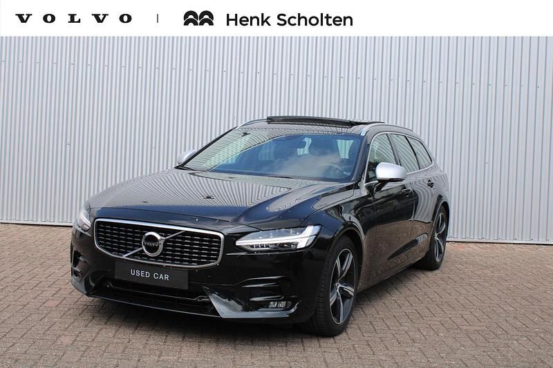 Occasion Volvo V90 Business Edition 191 PK (140 kW) 2018 Zwart (metallic) Stationwagen