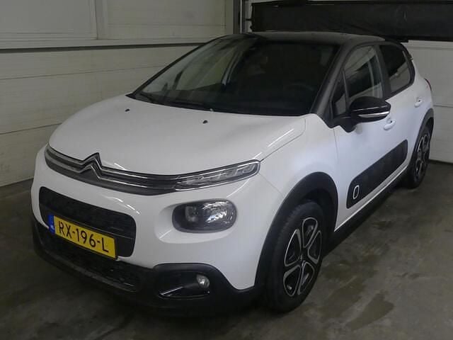 Wit Gebruikt 2018 Citroën C3 Feel Hatchback | € 6.945 (Goede deal) - Afbeelding 1/4