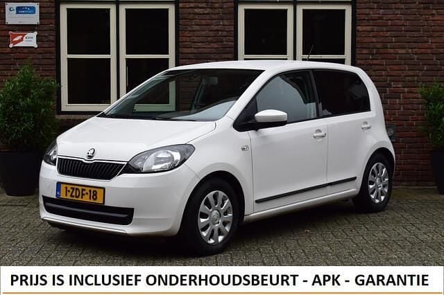 Wit Gebruikt 2014 Skoda Citigo Elegance Hatchback | € 5.999 (Eerlijke prijs) - Afbeelding 1/4