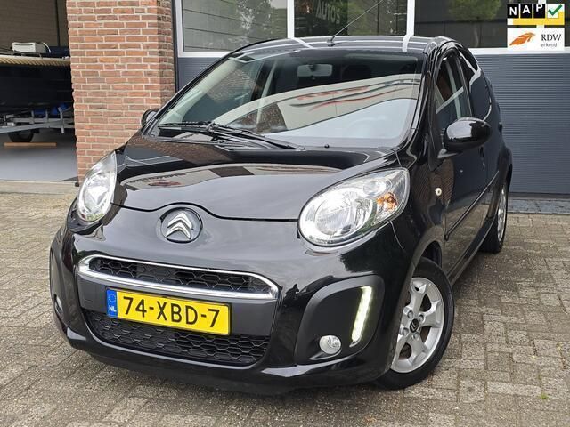 Zwart Gebruikt 2012 Citroën C1 Exclusive Hatchback | € 8.995 (Duur) - Afbeelding 1/4