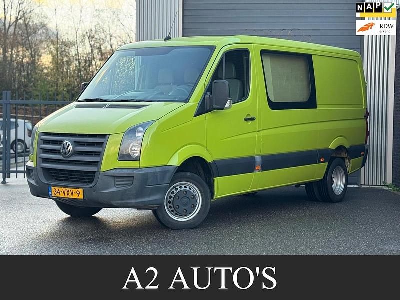 Groen Gebruikt 2009 VW Crafter Trendline Van | € 7.950 (Super prijs) - Afbeelding 1/4