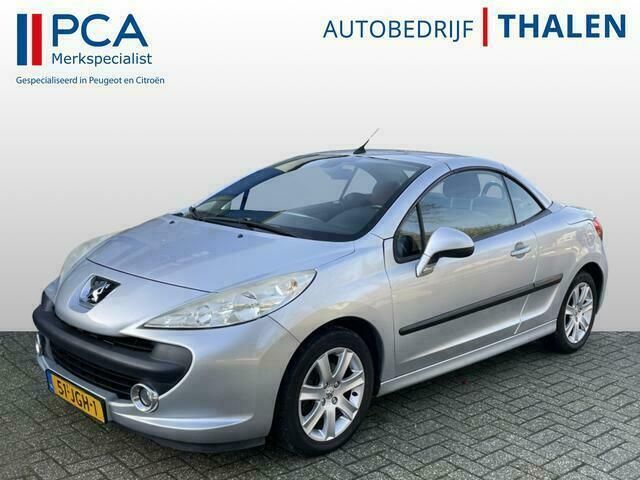 Grijs Gebruikt 2009 Peugeot 207 Cabriolet | € 3.750 (Eerlijke prijs) - Afbeelding 1/4
